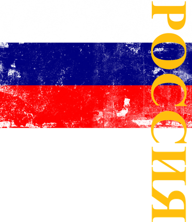 Poccnr Russia Flag Toddler T-Shirt