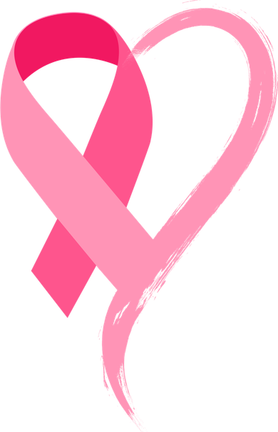 Pink Ribbon Of Love Breast Cancer Awareness Baby Bodysuit