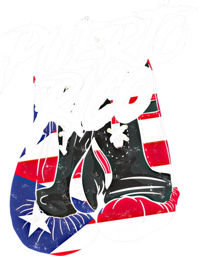 Puerto Rico In Boxing Gloves Hispanic Boxing Fighter Gift Coffee Mug