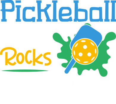 Pickleball Rocks Let's Play For Pickleball Paddleball Doddie Hoodie