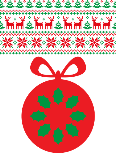 Christmas Ugly Sweater Pregnancy Ornament  Hoodie