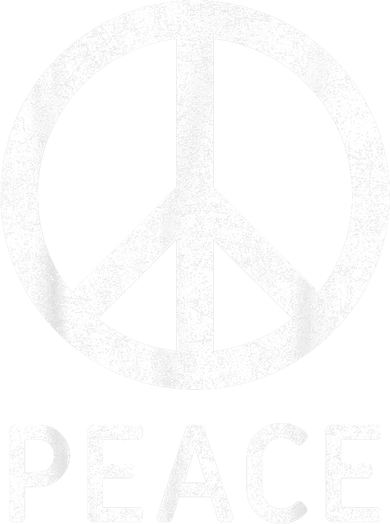 Peace Sign Anti War Vintage Retro Casual Graphic Tote Bag