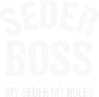 Passover Seder Boss My Rules Jewish Funny Pesach Matzah Women's Sweatshirt