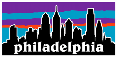 Philadelphia Skyline Baseball Philadelphia City Vintage Phill Women's Dry Zone Grid Polo