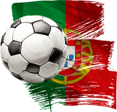 Portugal Soccer Ball Kids T-Shirt