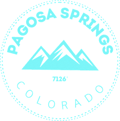 Pagosa Springs Colorado Mountain Town Elevated CO Skiing Golf Towel