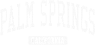 Palm Springs California Ca Vintage Athletic Sports Design Doggie Tank