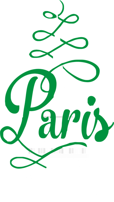 Paris Script Eiffel Tower French France Toddler T-Shirt