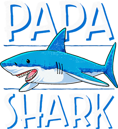 Papa Shark Family Matching Dad Daddy Jawsome Ornament