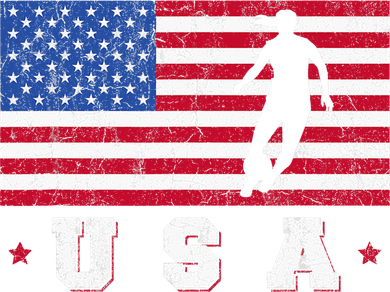 Patriotic Sports Gift USA American Flag Wo Girls Soccer Beanie