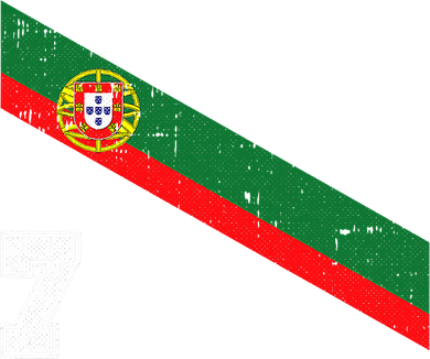 Portugal Soccer Number 7 Portugese Football Sports Lover Fan Tumbler