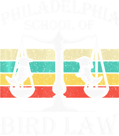 Philadelphia School Of Bird Law Vintage Bird Lover Women's T-Shirt