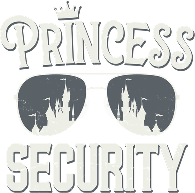 Princess Security Protection Birthday Party Matching Family Kids T-Shirt