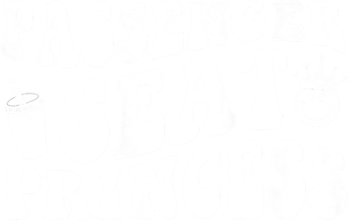 Princess Seat Passenger, Cute Girlfriend Princess Passenger Kids Sweatshirt