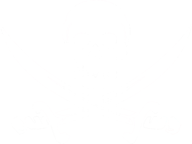 Pirate Skull & Cross Swords Kids Hoodie