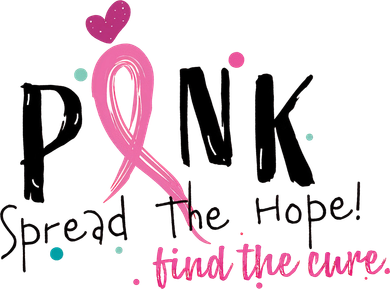Pink Spread The Hope Time The Cure Breast Cancer Awareness Button