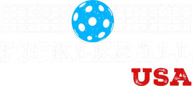 Pickleball Support The Team Pickleball Player USA Flag Women's T-Shirt