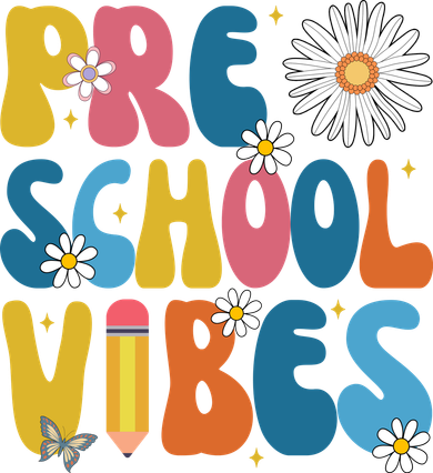 Pre School Vibes Back To School Gift Women's T-Shirt