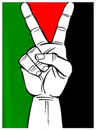 Palestine Support Victory Symbol Free Palestine Palestinian Kids Hoodie