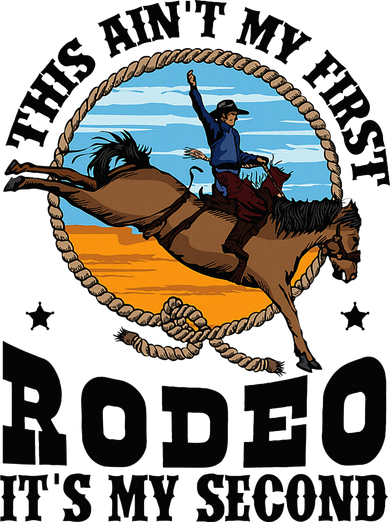 Party This AinT My First Rodeo ItS My Second Kids Hoodie
