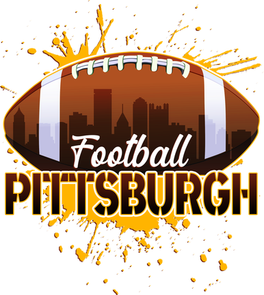 Pittsburgh Pennsylvania Skyline Football Fan Toddler Hoodie