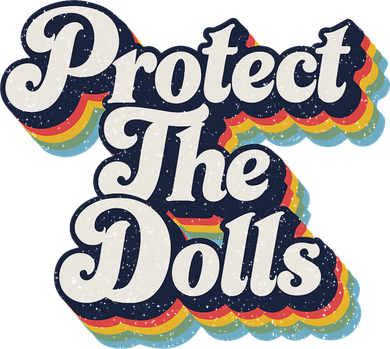 Protect The Dolls Women Solidarity Retro Distressed Doggie Tank
