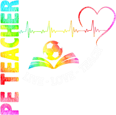 PE Teacher Phys Ed Cute Physical Education Teacher Button