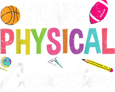 P.E. Team Physical Education School Fitness PE Teacher T-Shirt