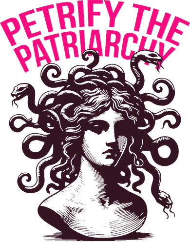Petrify The Patriarchy Medusa Greek Mythology. Women's Tank Top