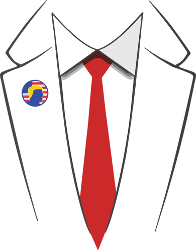 President Trump Suit US President Easy Costume Toddler T-Shirt