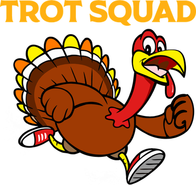 Pilgrim Trot Squad Gift Happy Thanksgiving Turkey Day Cool Gift Women's Long Sleeve Shirt