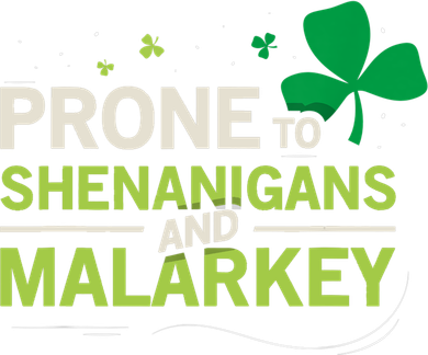 Prone To Shenanigans And Malarkey Funny Ireland Leprechaun Irish Gift Coaster