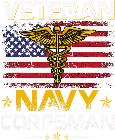 Proud Veteran Corpsman Toddler Long Sleeve