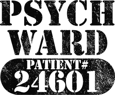 Psych Ward Escaped Funnytal Patient Halloween Costume Women's Long Sleeve Shirt