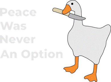 Peace Was Never An Option Duck Funny Kids Long Sleeve Shirt