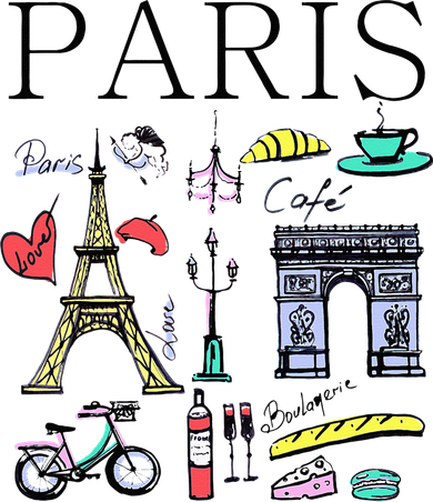 Paris Woman Woman Paris Tee Mousepad