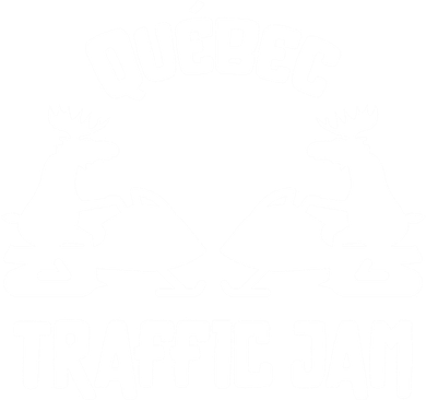 Quebec Moose Snowmobile Traffic Jam For Rider Gift Kids Hoodie