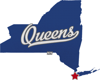Queens New York Ny Map Baby Bodysuit