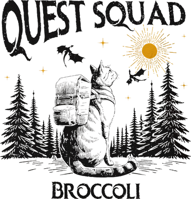 Quest Squad 4th Wing Wingleader Dragon Broccoli Doddie Hoodie