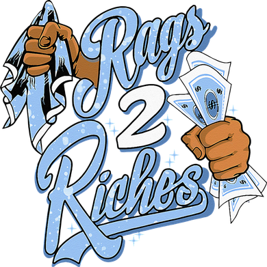 Rags 2 Riches Blue Matching Tee For Men Women Button