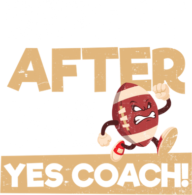 Repeat After Me Yes Coach Design Football Coach Gift Coaster