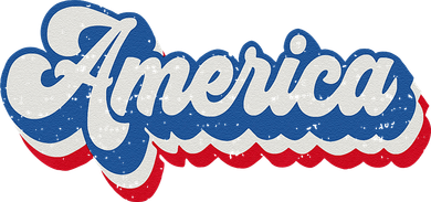 Retro America Patriotic USA 4th of July Women's T-Shirt
