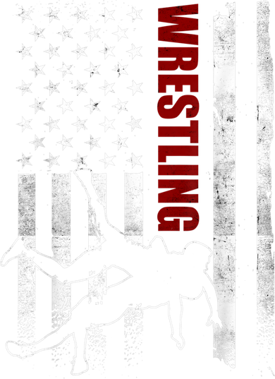 Retro American Wrestling Apparel US Flag Wrestling TShirt Women's Tank Top