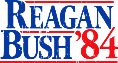 Reagan Bush 84 Vintage Republican Toddler Long Sleeve