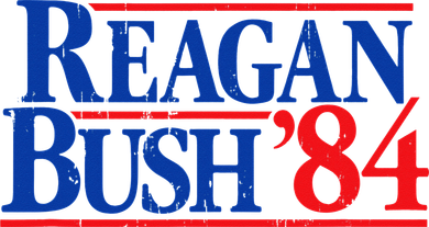 Reagan Bush '84 Vintage Republican Toddler Long Sleeve