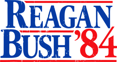Reagan Bush 84 Vintage Republican Toddler Long Sleeve