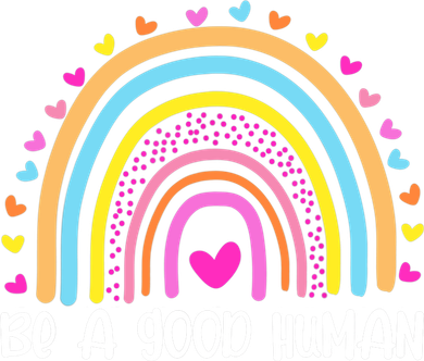Retro Be A Good Human Saying Kindness Quote Positive Message Kids Hoodie