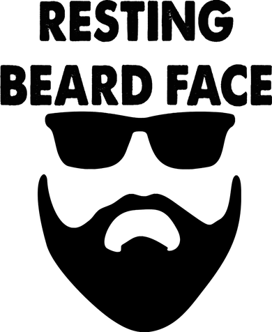 Resting Beard Face Funny Beard Sweatshirt