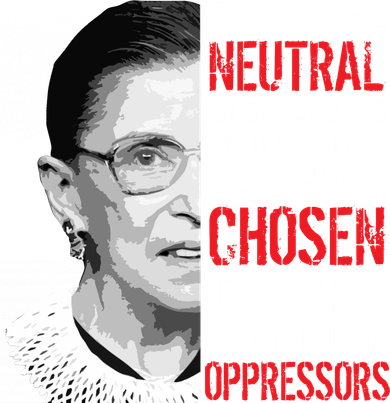 Injustice Ruth Bader Ginsburg Notorious RBG Quote Coaster