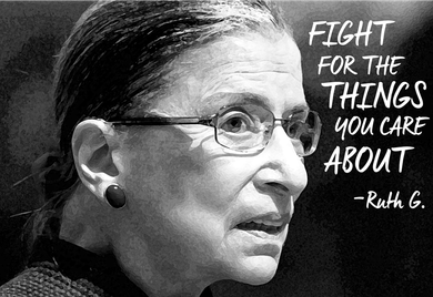 RBG Fight for the Things You Care About fff Doggie Tank